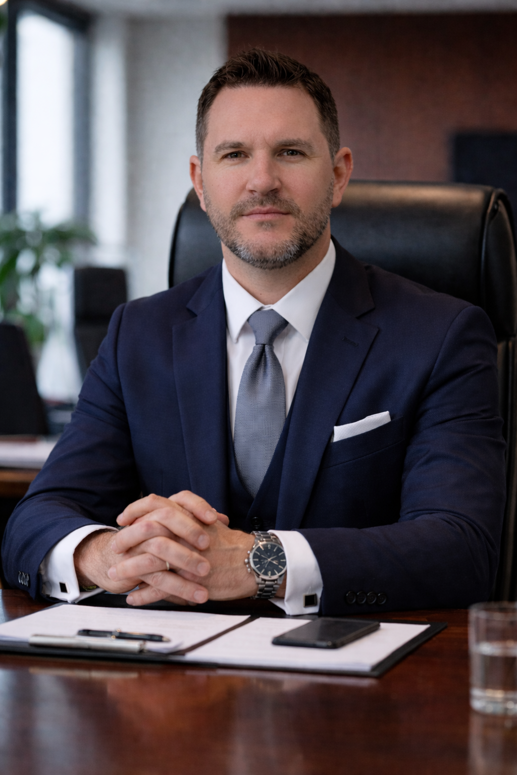 Portrait of Evan D. Williams, Founder and Principal of Obsidian North, LLC